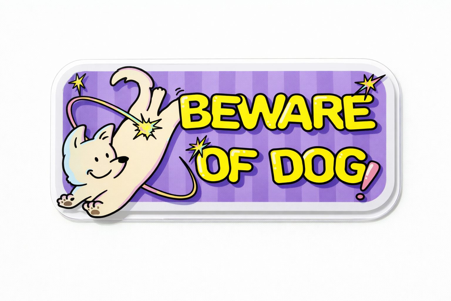 Beware of Dog Warning Sign