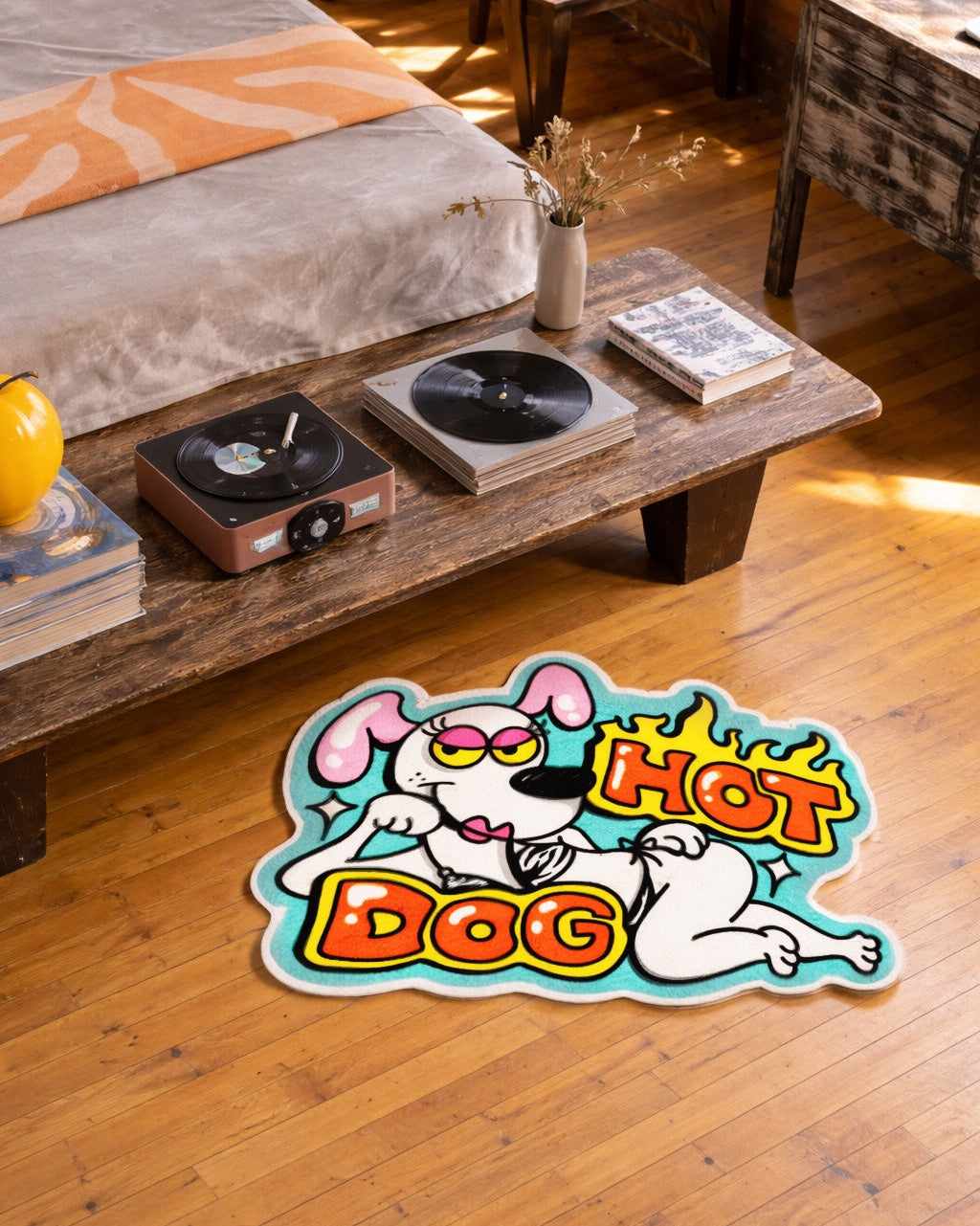 Sexy Hot Dog Rug