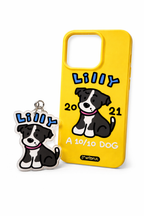 Custom Pet Portrait Phone Case & Keychain