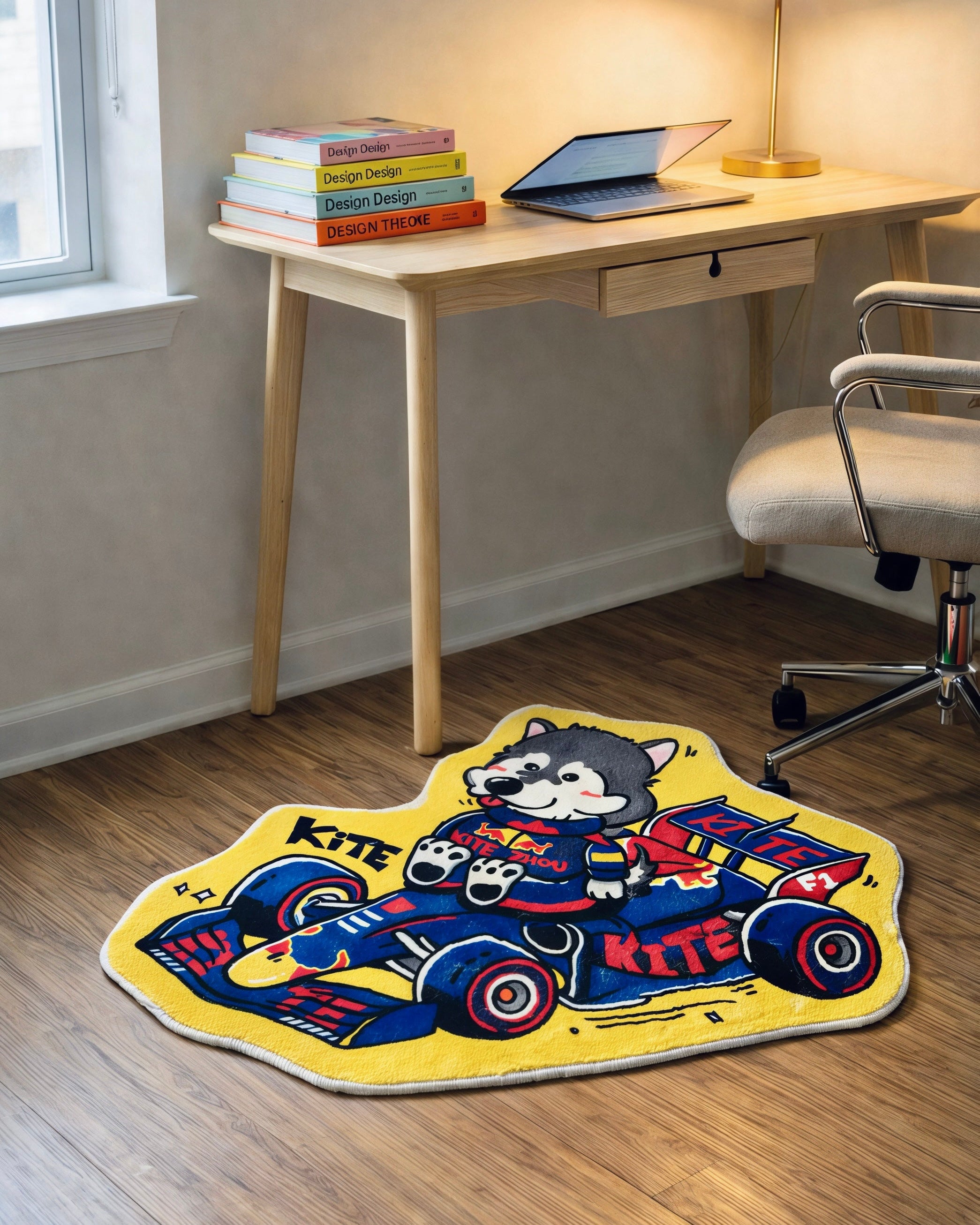 Custom F1 Comic Rug