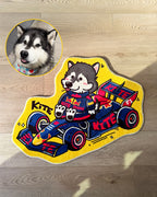 Custom F1 Comic Rug