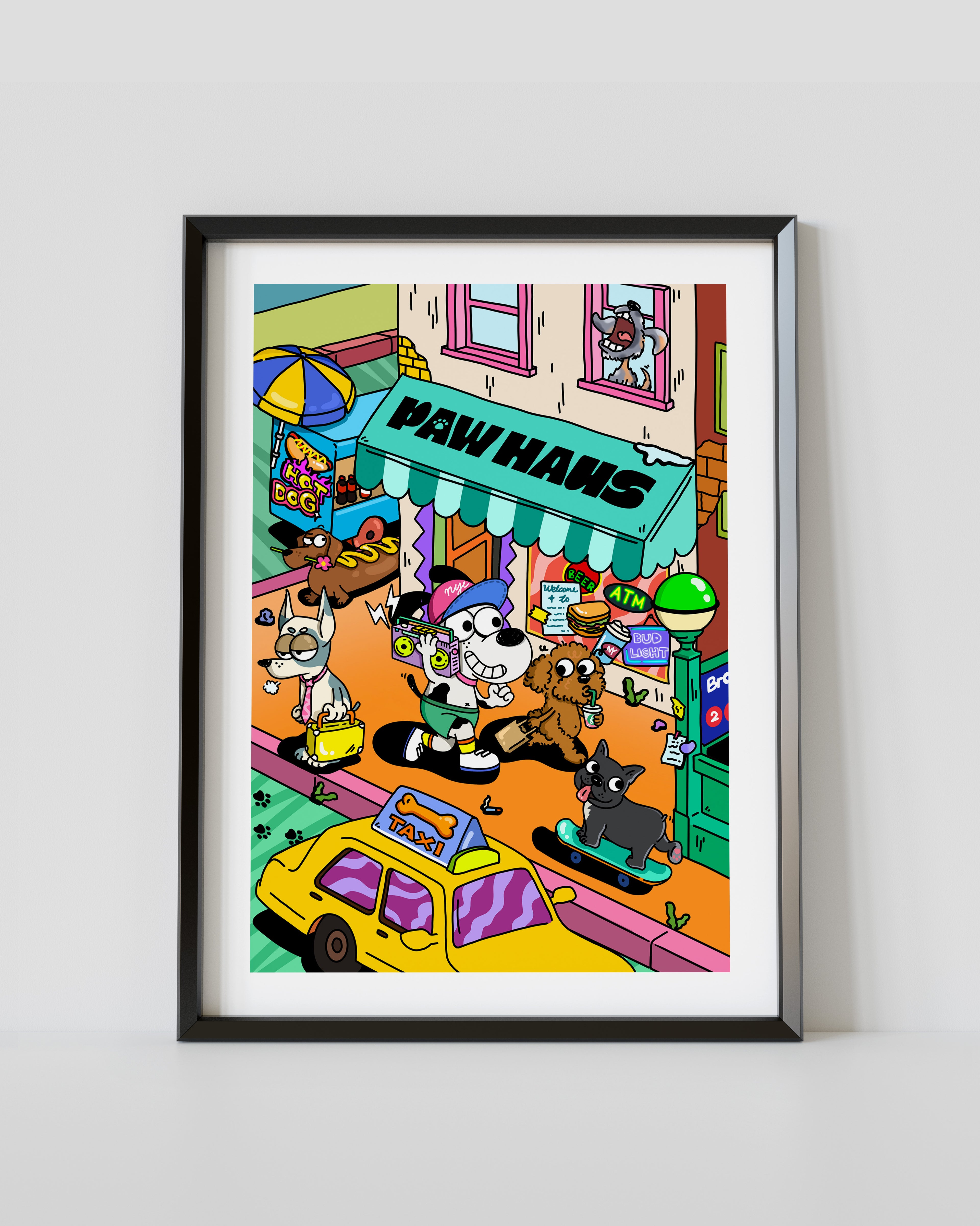 Dog Days of Summer NYC Edition Print