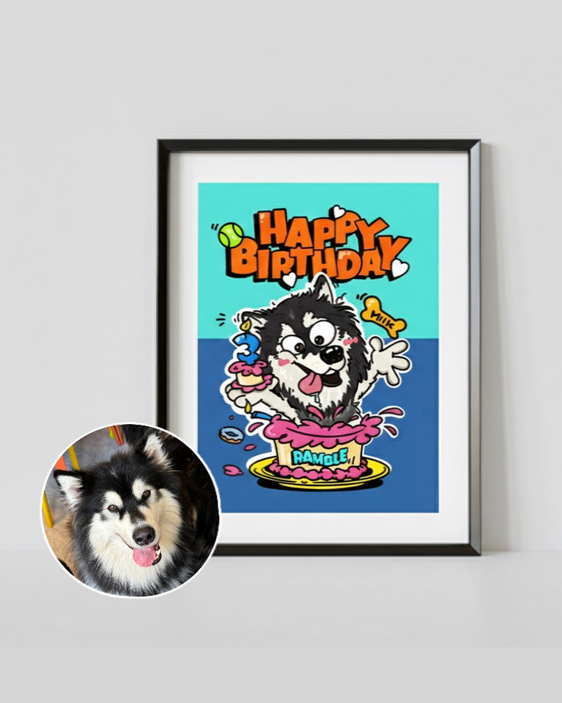Custom Birthday Portrait