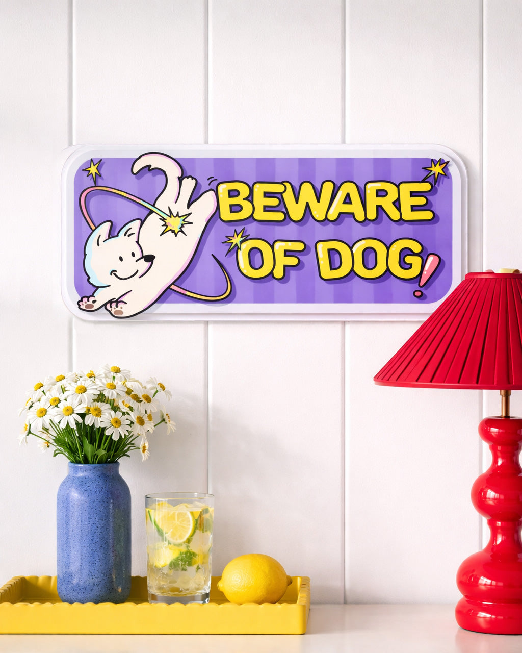 Beware of Dog Warning Sign