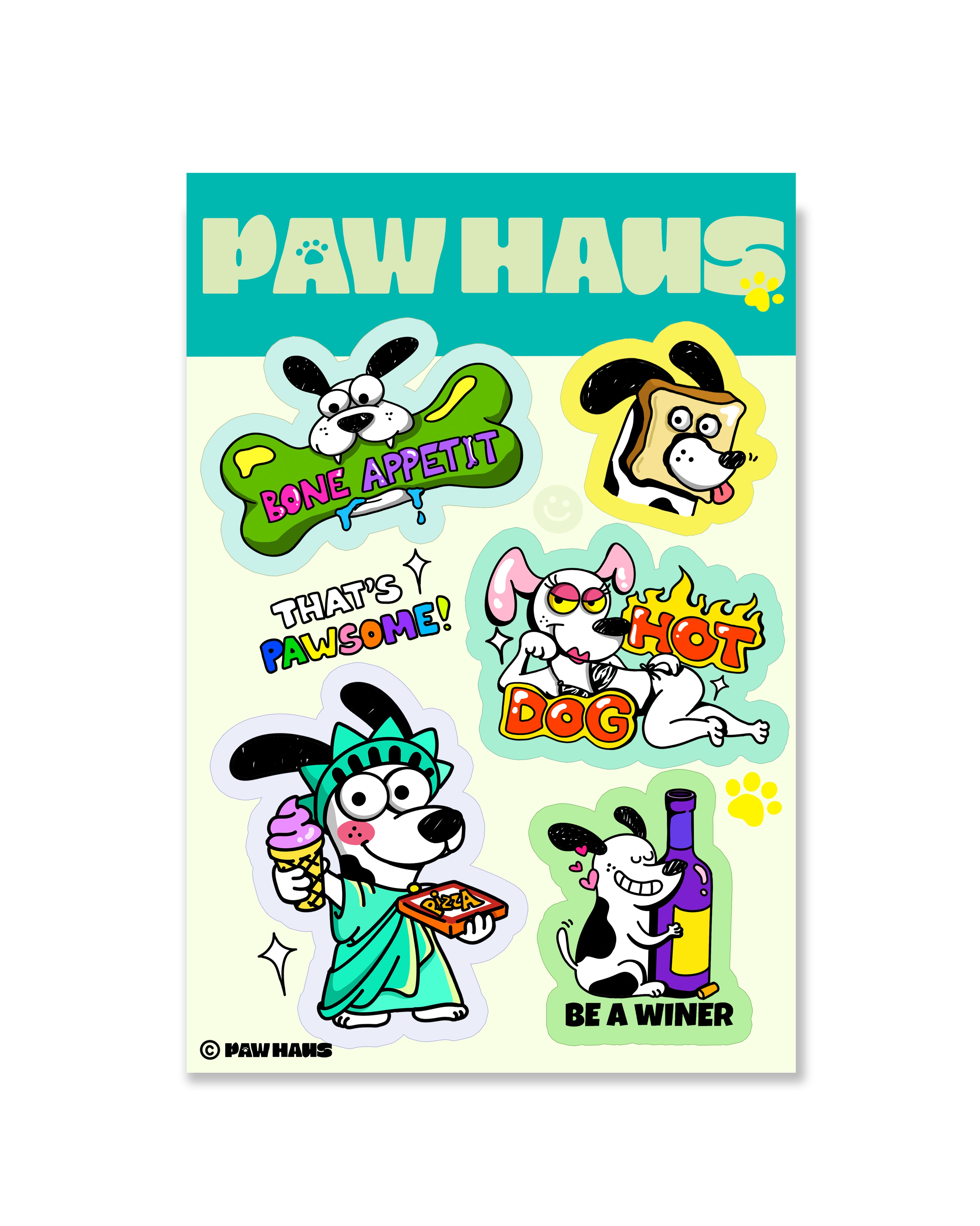 PawHaus Sticker Pack